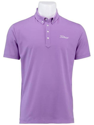 Short Sleeve T Shirt TLPMS900JPU Purple - TITLEIST - BALAAN 1