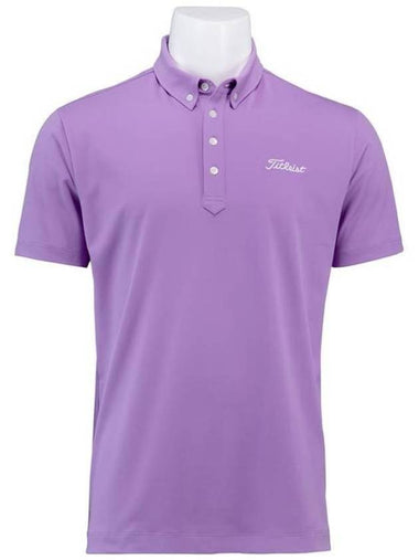 Short Sleeve T Shirt TLPMS900JPU Purple - TITLEIST - BALAAN 1