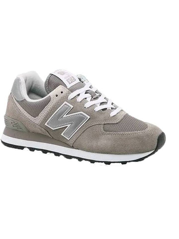 574 Logo Mesh Low Top Sneakers Grey - NEW BALANCE - BALAAN 1