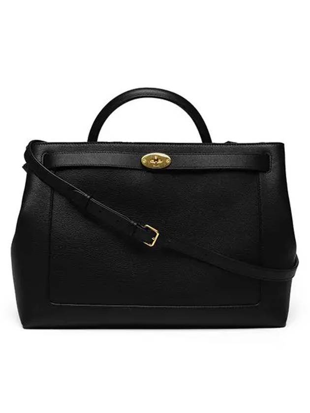 Islington Leather Tote Bag Black - MULBERRY - BALAAN 5