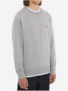 Fox Head Patch Classic Sweatshirt Grey Melange - MAISON KITSUNE - BALAAN 5