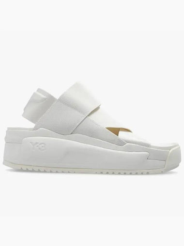 23SS Y3 RIVALRY Strap Sandals White - YOHJI YAMAMOTO - BALAAN 1