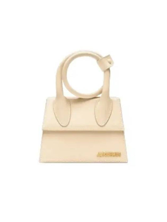 Le Chiquito Noeud Coiled Tote Bag Ivory - JACQUEMUS - BALAAN 2