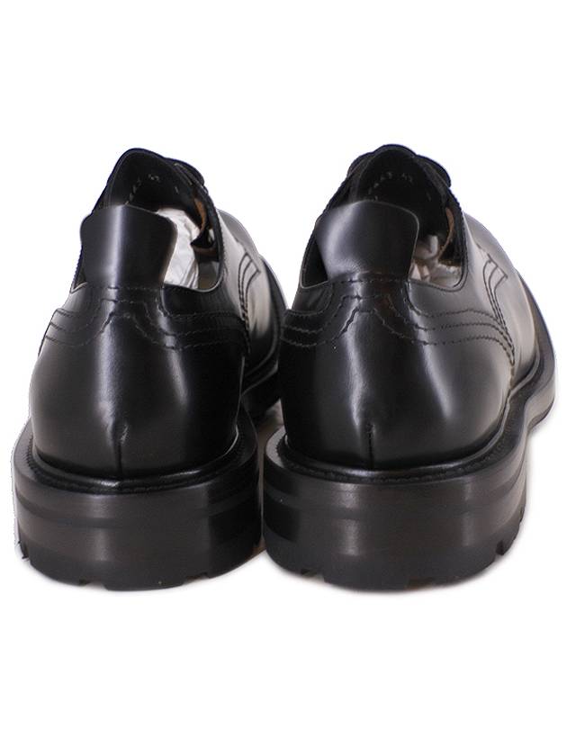 Lace Up Chunky Sole Derby Black - ALEXANDER MCQUEEN - BALAAN 9
