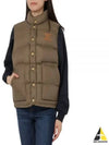 Triomphe Patch Quilt Nylon Vest Kaki - CELINE - BALAAN 2