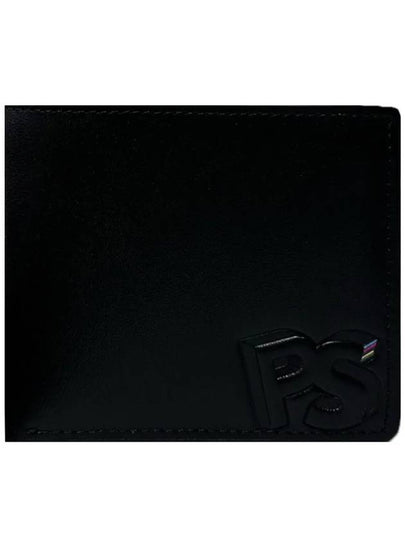 PS embossed logo half wallet black M2A 7774 MBRAND 79 - PAUL SMITH - BALAAN 2