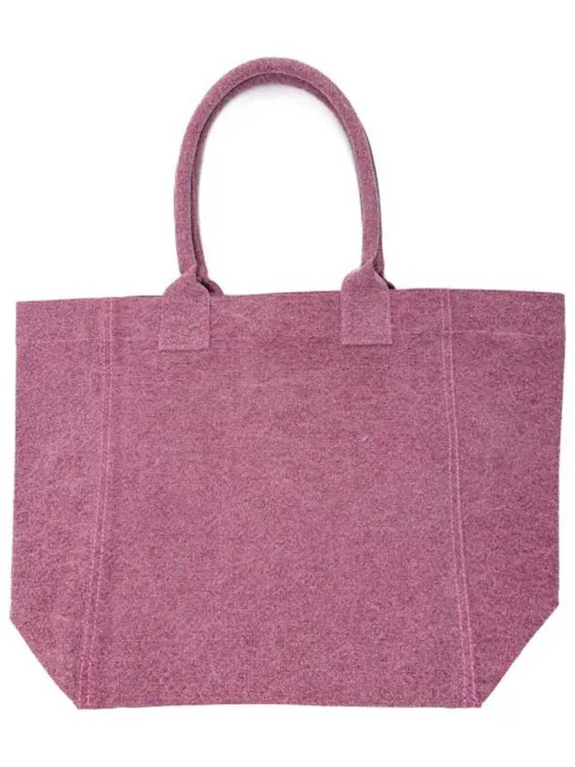 Yenky Embroidered Logo Small Tote Bag Purple - ISABEL MARANT - BALAAN 4