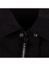 Men's Chrome R Over Shirt Zip Up Jacket Black - CP COMPANY - BALAAN 5