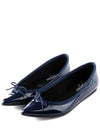 Women's Junon Calfskin Ballerinas Navy - REPETTO - BALAAN 2