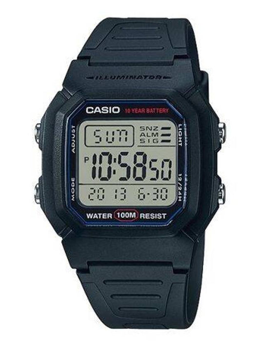 Classic Sports Digital Watch Black - CASIO - BALAAN 1