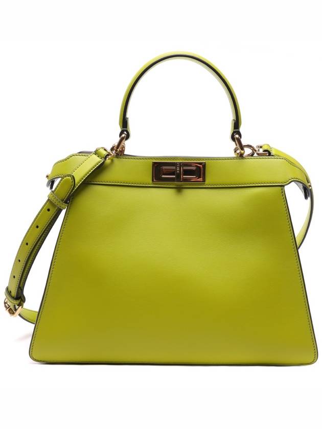 Peekaboo I See You Medium Tote Bag Green - FENDI - BALAAN 3