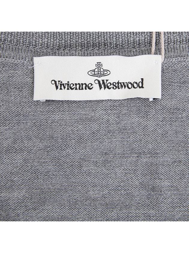 Bea Cropped Cardigan Grey - VIVIENNE WESTWOOD - BALAAN 10