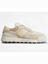 Suede Smooth Leather Low Top Sneakers White - TOD'S - BALAAN.