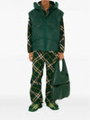 Check Pattern Hoodie Zip-Up Ivy - BURBERRY - BALAAN 3