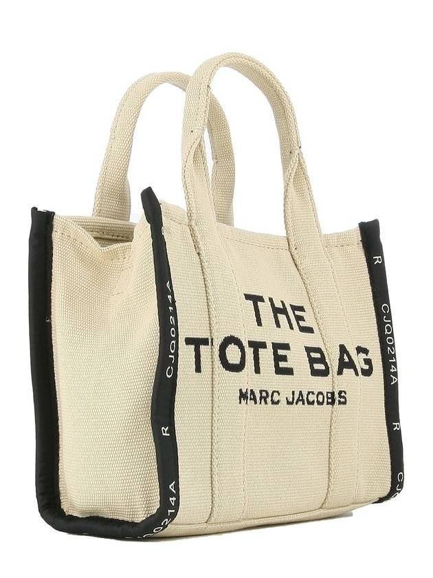 The Jacquard Small Tote Bag Warm Sand - MARC JACOBS - BALAAN 3