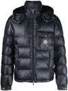 Wollaston Short Down Padding Navy - MONCLER - BALAAN 1