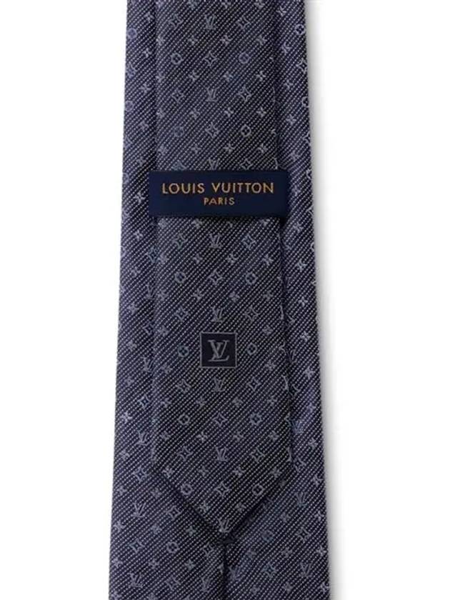 Monogram Classic Tie Grey - LOUIS VUITTON - BALAAN 6