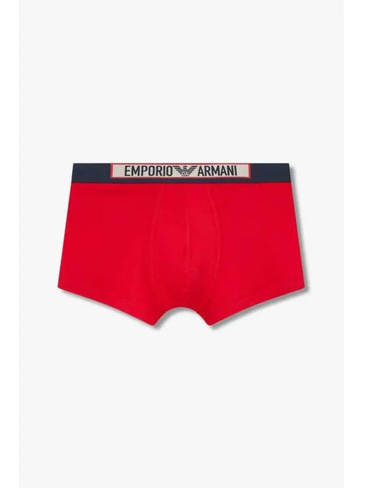 UNDERWEAR Men s Frame Logo Banding Drawn Red - EMPORIO ARMANI - BALAAN 1