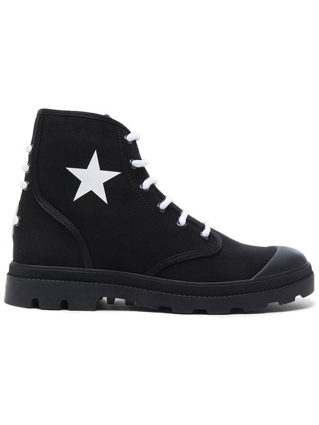 Canvas Star Sneaker Boots - GIVENCHY - BALAAN 5