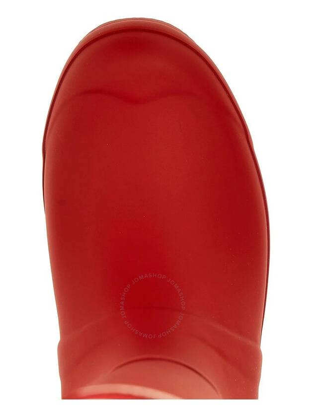 Hunter Wellington Rain Boots Red - KENZO - BALAAN 4