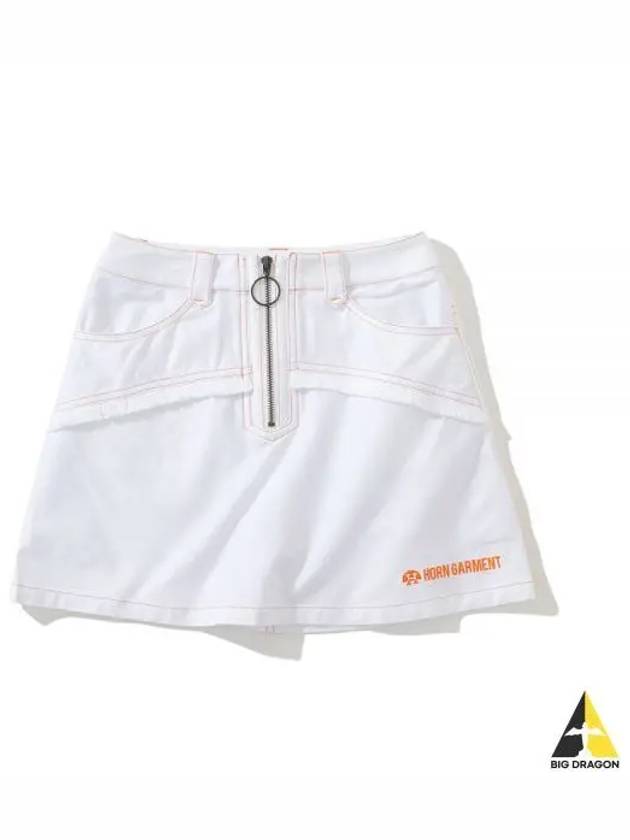 Golf wear women s skirt HCW 2A AE02 white - HORN GARMENT - BALAAN 1