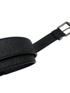 Gravity Black Leather Belt 4333RUFLG - DIOR - BALAAN 4