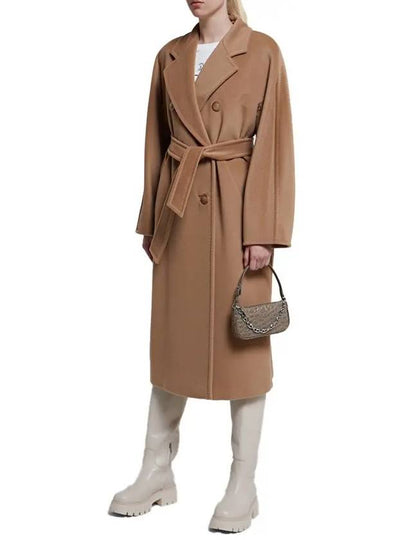 Madame Wool Cashmere Double Coat Tobacco - MAX MARA - BALAAN 2