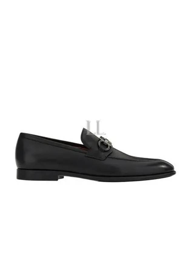 Men's Penny Calfskin Loafers Black - SALVATORE FERRAGAMO - BALAAN 2