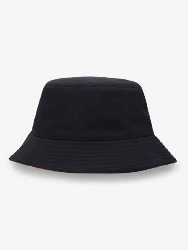 Vintage Check Reversible Bucket Hat Black - BURBERRY - BALAAN 2