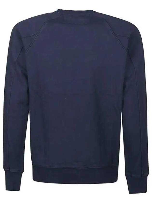 Men's Logo Sweatshirt Navy - CP COMPANY - BALAAN 3