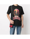 NUS21231 009 Chicago Player Logo Printing Short Sleeve T-Shirt Black Men's T-Shirt TR - IH NOM UH NIT - BALAAN 6