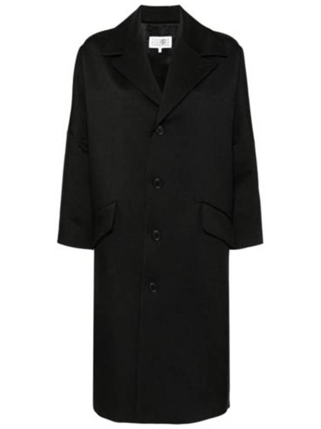 Single breasted coat black - MAISON MARGIELA - BALAAN 2