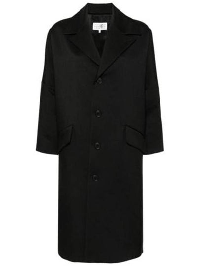 Single breasted coat black - MAISON MARGIELA - BALAAN 2