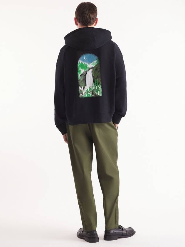 MAISON KITSUNÉ WATERFALL OVERSIZE HOODIE - MAISON KITSUNE - BALAAN 5