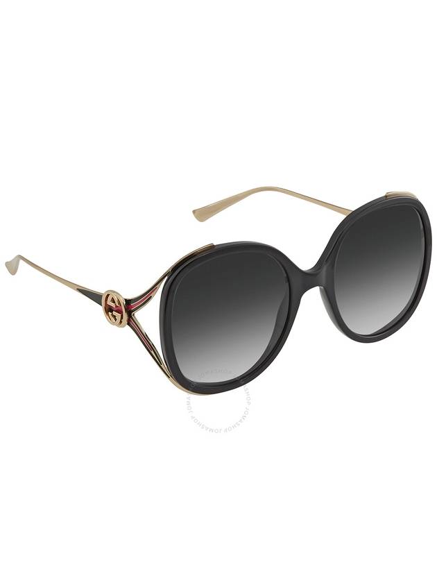 sunglasses GG0226S 007 BLACK - GUCCI - BALAAN 4