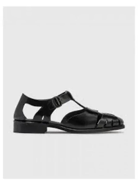 Women's Pesca Cut Out Sandals Black - HEREU - BALAAN 2