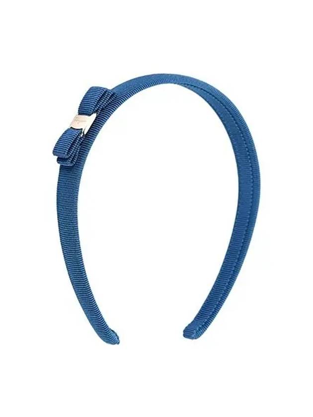 Salvatore Vara Bow Hair Accessories Mediterraneo Blue - SALVATORE FERRAGAMO - BALAAN.