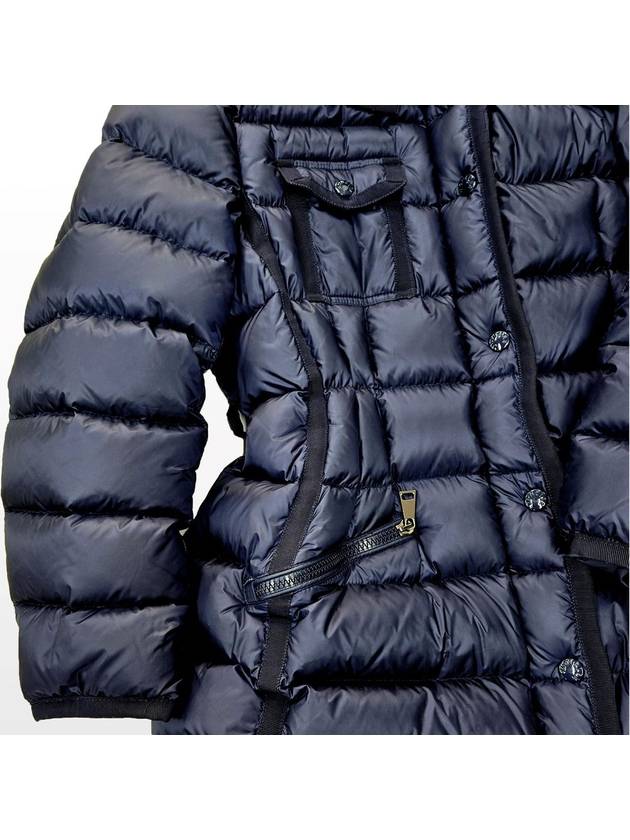 Women s Hermine Ermine Hooded Long Down Padded Coat 1C51100 53048 999 - MONCLER - BALAAN 5