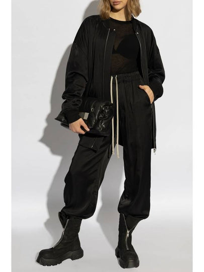 Rick Owens Trousers With Pockets, Women's, Black - RICK OWENS - BALAAN 2