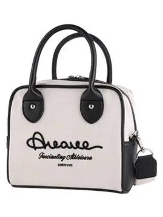 Golf Tennis Canvas Tote Bag Pouch Black - AVAVE - BALAAN 3