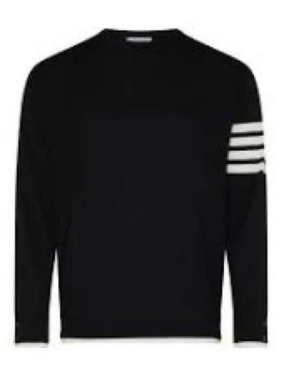 4-Bar Knit Top Black - THOM BROWNE - BALAAN 2