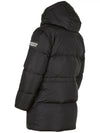 Tima Hooded Long Padding Black - DUVETICA - BALAAN 3