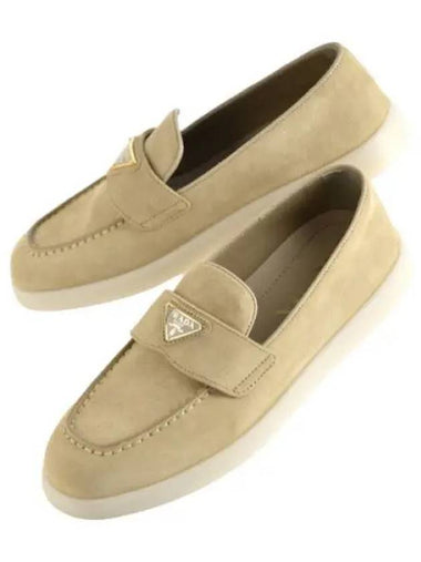 suede leather loafers - PRADA - BALAAN 1