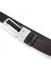 Men s Stiff 35mm Leather Belt Black Brown - BALLY - BALAAN 6