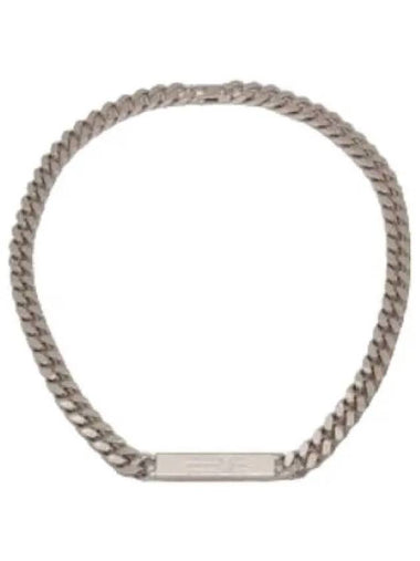 MM6 Bold Chain Necklace Silver Accessories - MAISON MARGIELA - BALAAN 1