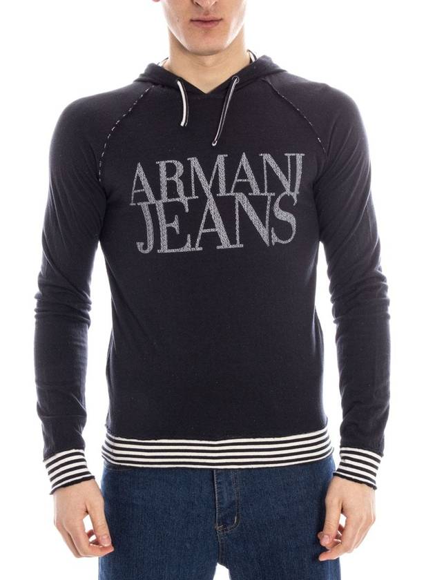 Armani Jeans Sweatshirt Hoodie - ARMANI JEANS - BALAAN 1