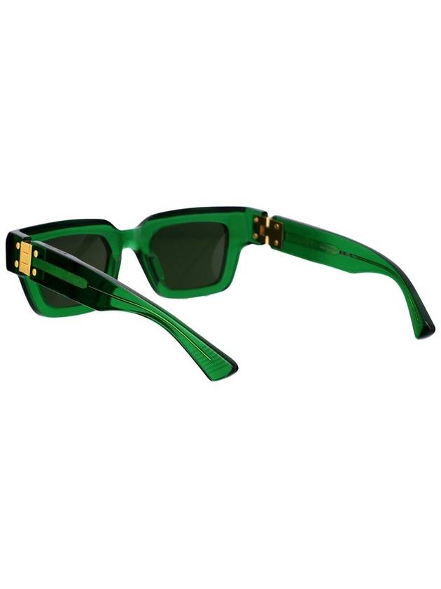 Eyewear Rectangle Sunglasses Green - BOTTEGA VENETA - BALAAN 5