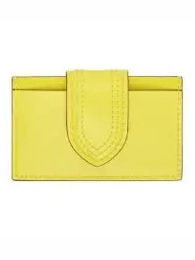 Le Porte Carte Bambino Card Wallet Yellow - JACQUEMUS - BALAAN 2