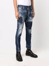 Men's Dark Reveal Wash Sexy Twist Jeans Blue - DSQUARED2 - BALAAN 5