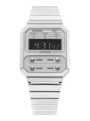 Watch A100WE 7BDF A 100 Vintage Retro Urethane Watch - CASIO - BALAAN 1